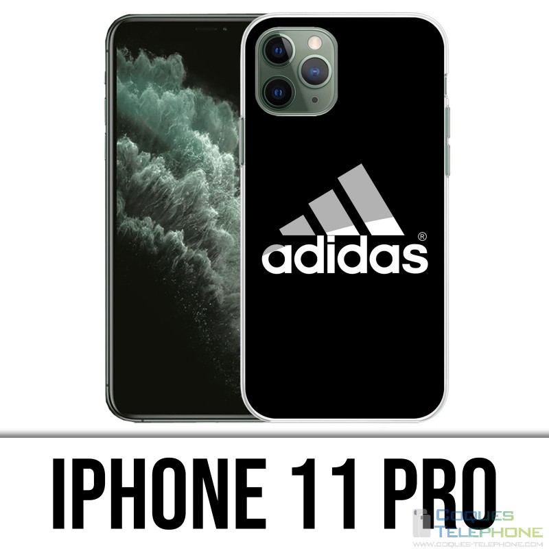 reputación a la deriva acción Funda para iPhone 11 Pro - Adidas Logo Black