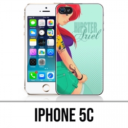 Coque iPhone 5C - Ariel Sirène Hipster