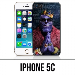 Custodia per iPhone 5C - Avengers Thanos King