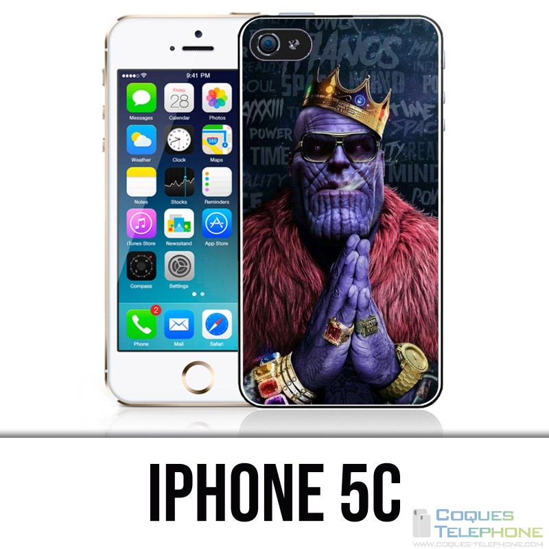 Coque iPhone 5C - Avengers Thanos King