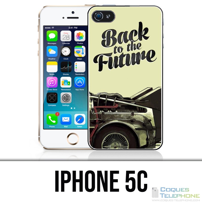 Funda iPhone 5C - Regreso al futuro Delorean
