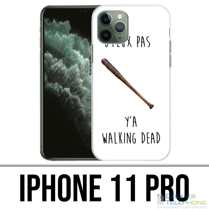 Coque iPhone 11 PRO - Jpeux Pas Walking Dead