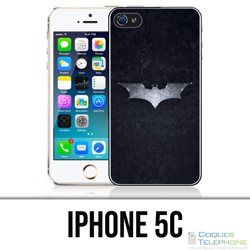 Funda iPhone 5C - Batman Logo Dark Knight