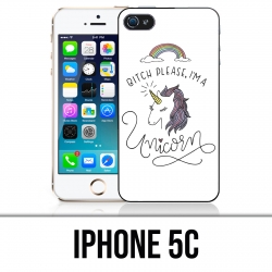 Custodia per iPhone 5C - Bitch Please Unicorn Unicorn