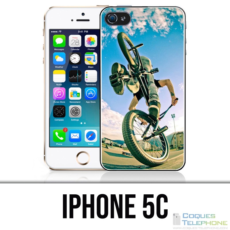 Coque iPhone 5C - Bmx Stoppie