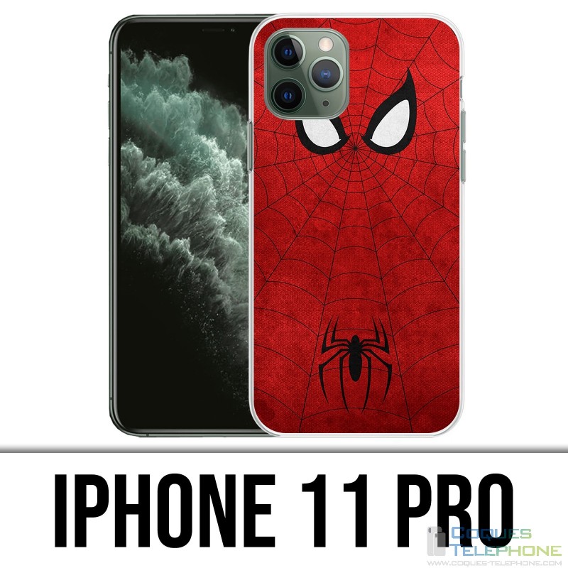 IPhone 11 Pro Hülle - Spiderman Art Design