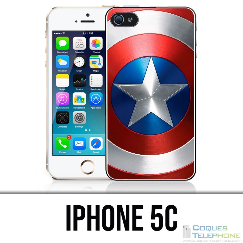 Funda iPhone 5C - Capitán América Avengers Shield