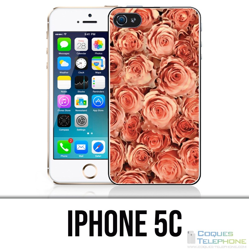 IPhone 5C Hülle - Strauß Rosen