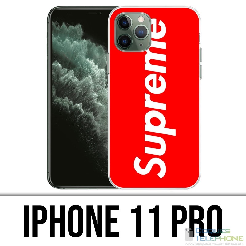 Supreme iPhone 11 Pro Case  Iphone 11 pro case, Iphone 11, Iphone