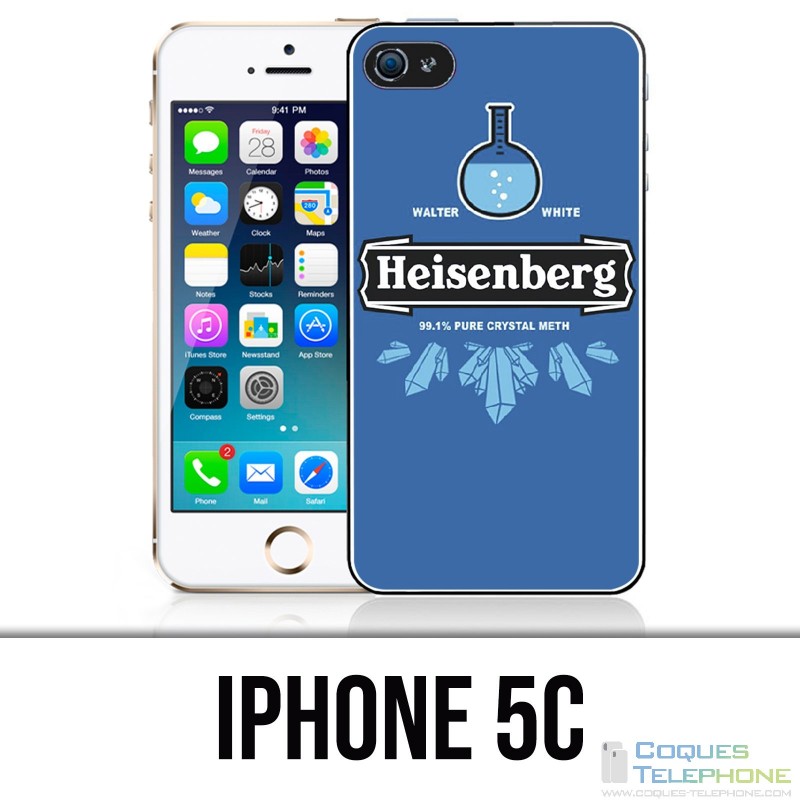 Coque iPhone 5C - Braeking Bad Heisenberg Logo