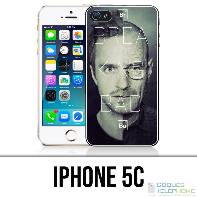 Coque iPhone 5C - Breaking Bad Visages