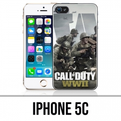 Coque iPhone 5C - Call Of Duty Ww2 Personnages