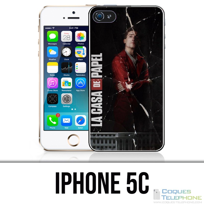 Custodia per iPhone 5C - Casa De Papel Denver