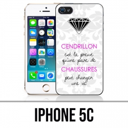 IPhone 5C Hülle - Cinderella Citation