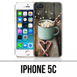 Coque iPhone 5C - Chocolat Chaud Marshmallow