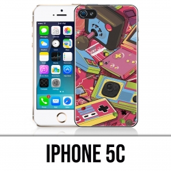 Coque iPhone 5C - Consoles Retro Vintage