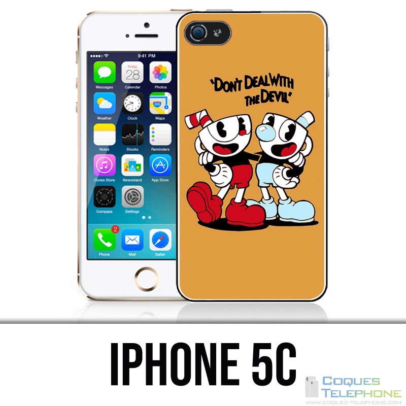 Coque iPhone 5C - Cuphead