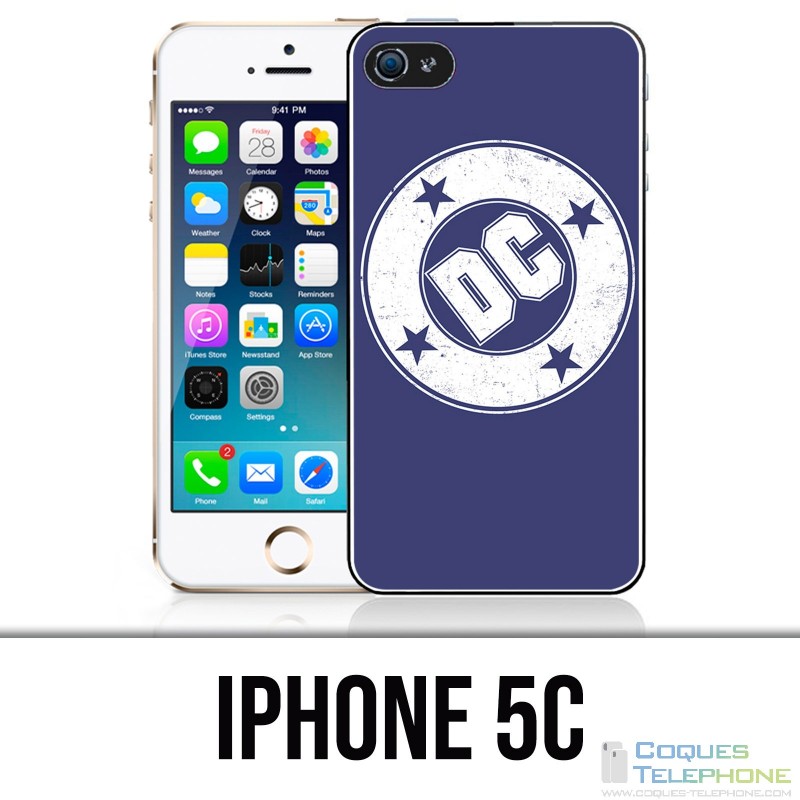 Coque iPhone 5C - Dc Comics Logo Vintage