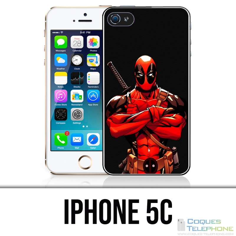 Coque iPhone 5C - Deadpool Bd