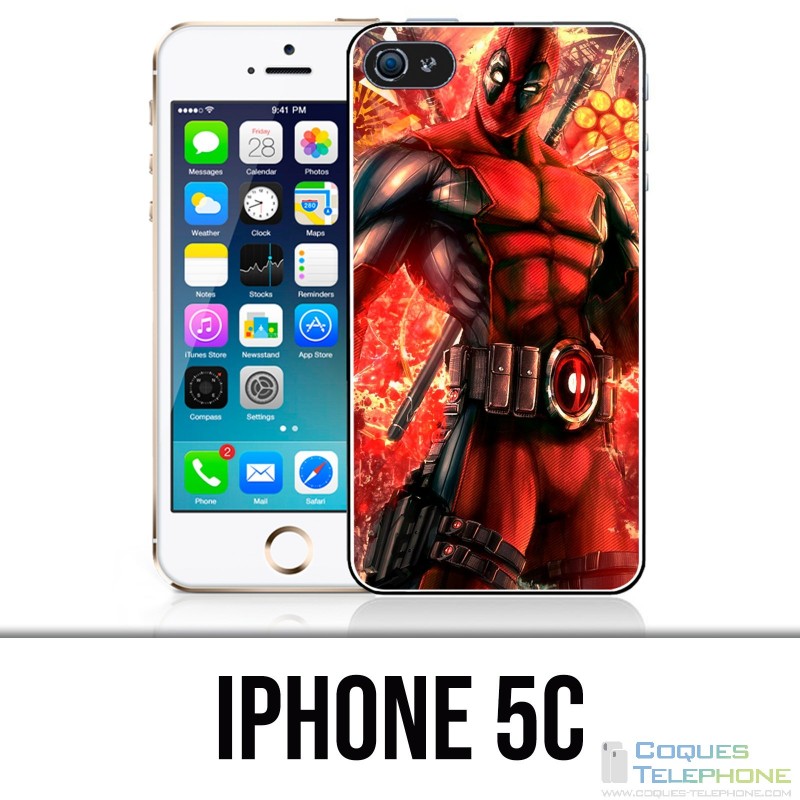 Custodia per iPhone 5C - Deadpool Comic