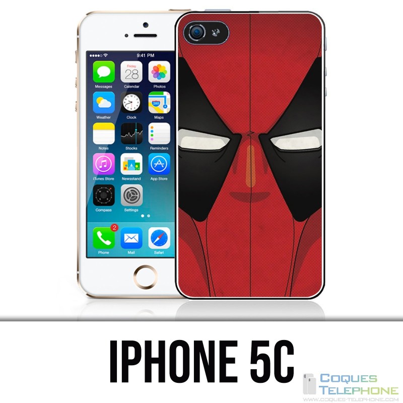Coque iPhone 5C - Deadpool Masque
