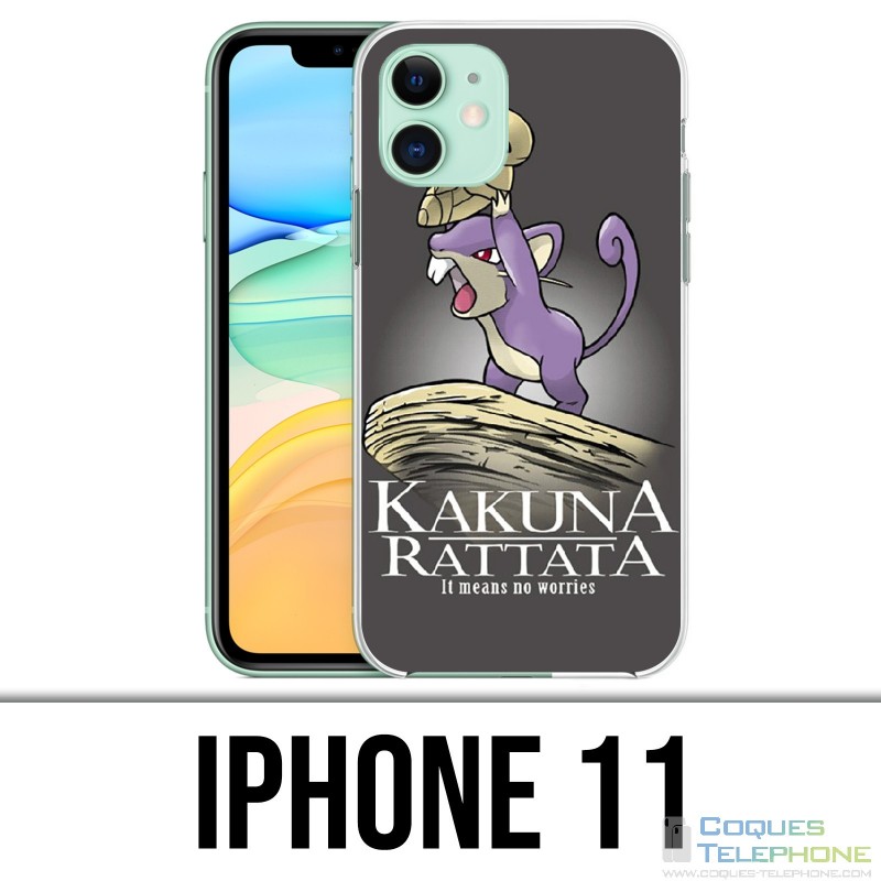 IPhone 11 Case - Hakuna Rattata Pokémon Lion King