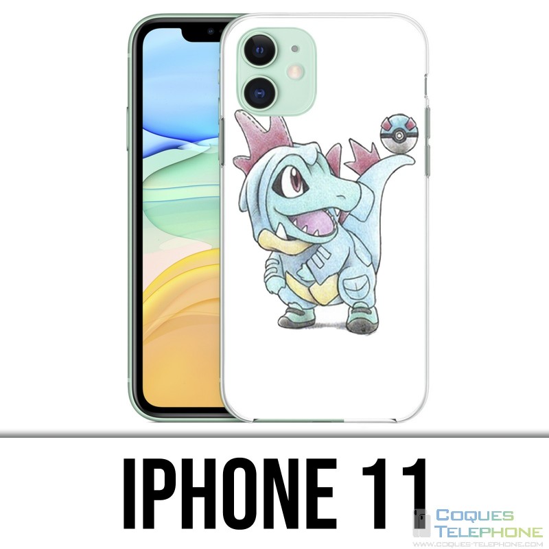 Coque iPhone 11 - Pokémon bébé Kaiminus