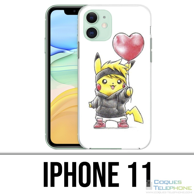Custodia per iPhone 11 - Pokémon bambino Pikachu