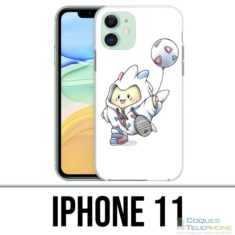 Coque iPhone 11 - Pokémon Bébé Togepi