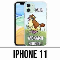 Custodia per iPhone 11: Pokémon Go Catch Roucool