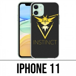 Custodia per iPhone 11 - Pokémon Go Team Giallo