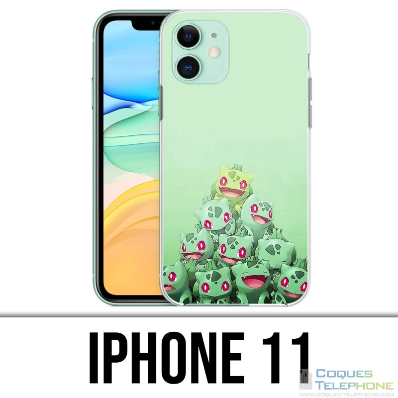 Custodia per iPhone 11 - Pokémon Montagne Bulbizarre