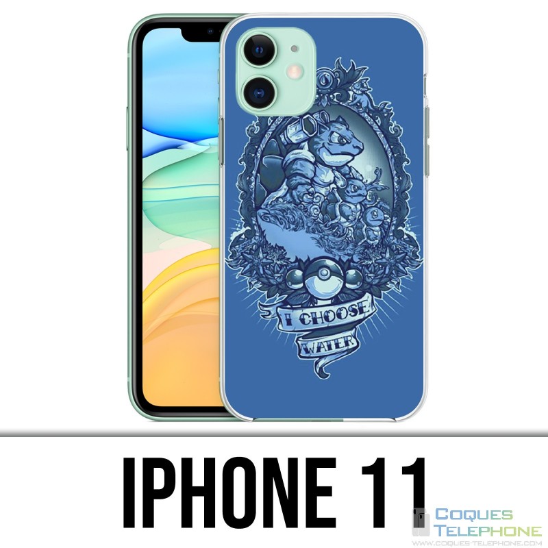 Custodia per iPhone 11: Pokémon Acqua