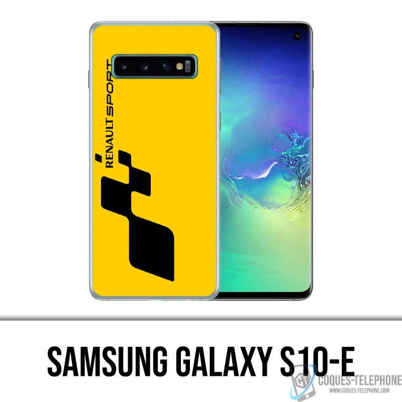 Custodia Samsung Galaxy S10e - Renault Sport gialla