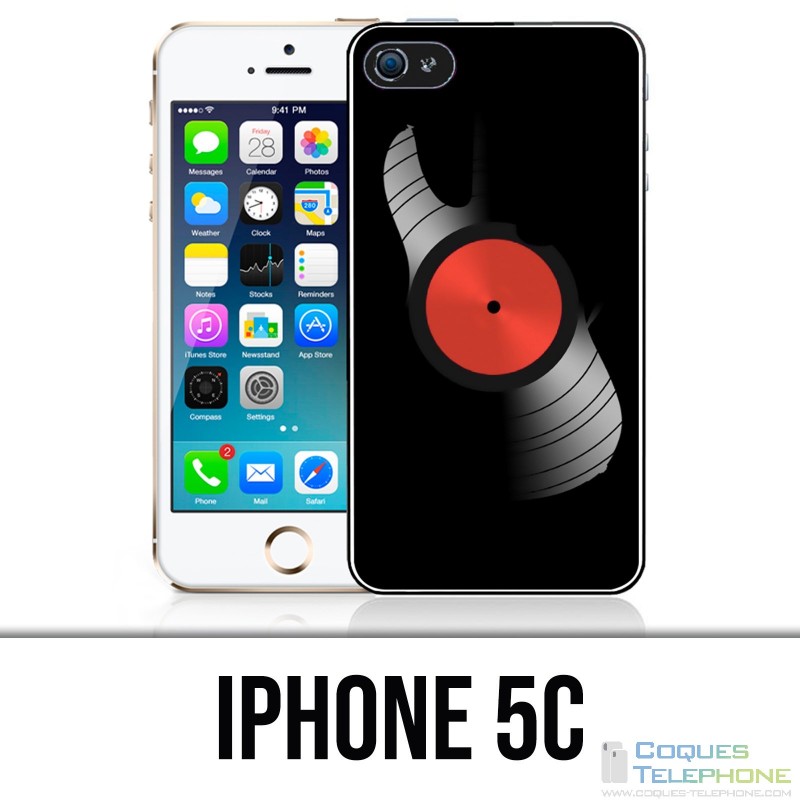 Funda iPhone 5C - Disco de vinilo