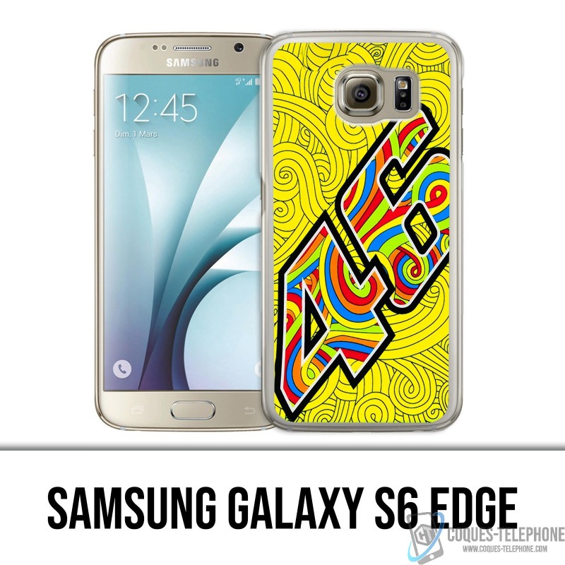 Custodia edge Samsung Galaxy S6 - Rossi 47 Waves