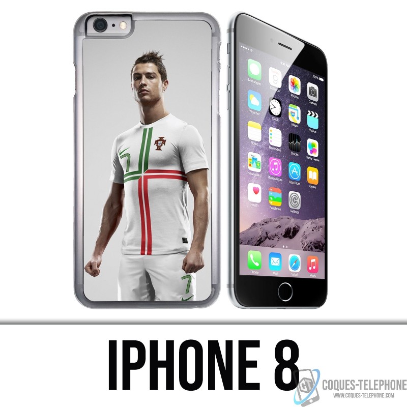 Coque iPhone 8 - Ronaldo Fier