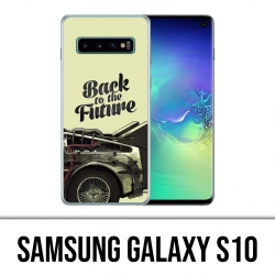 Samsung Galaxy S10 Hülle - Zurück in die Zukunft Delorean