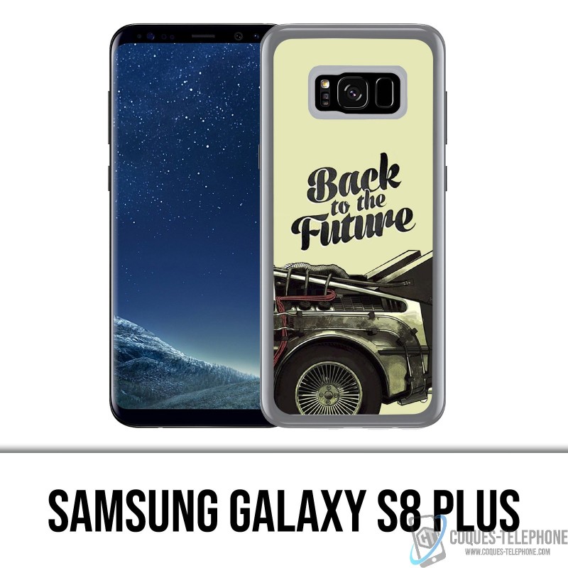 Samsung Galaxy S8 Plus Hülle - Zurück in die Zukunft Delorean