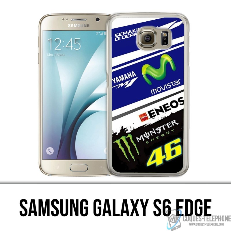 Coque Samsung Galaxy S6 EDGE - Motogp M1 Rossi 46