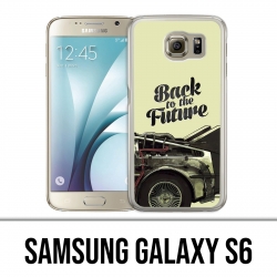 Coque Samsung Galaxy S6 - Back To The Future Delorean