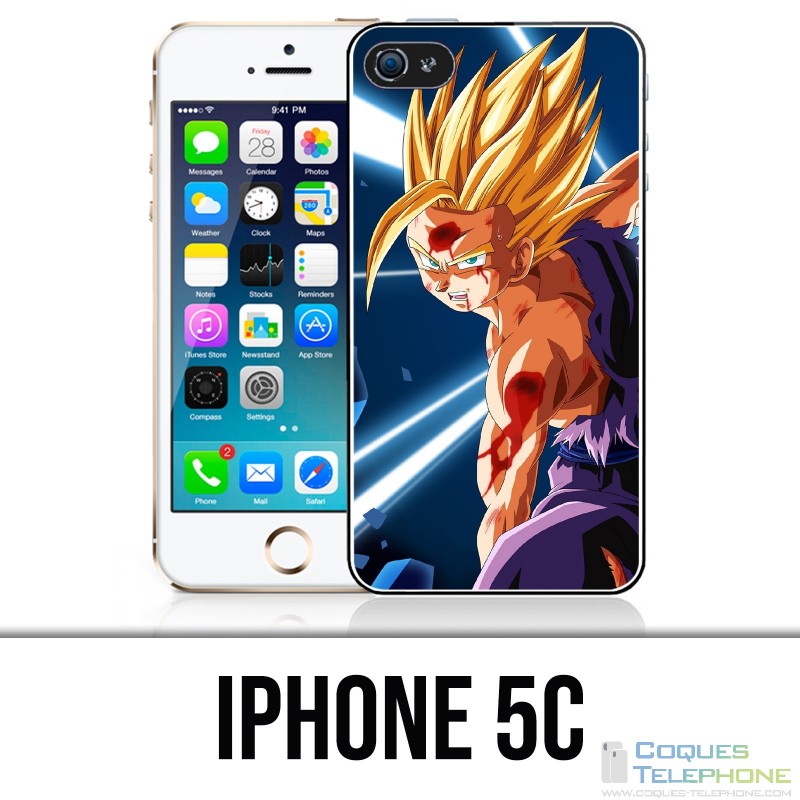 Coque iPhone 5C - Dragon Ball Gohan Kameha