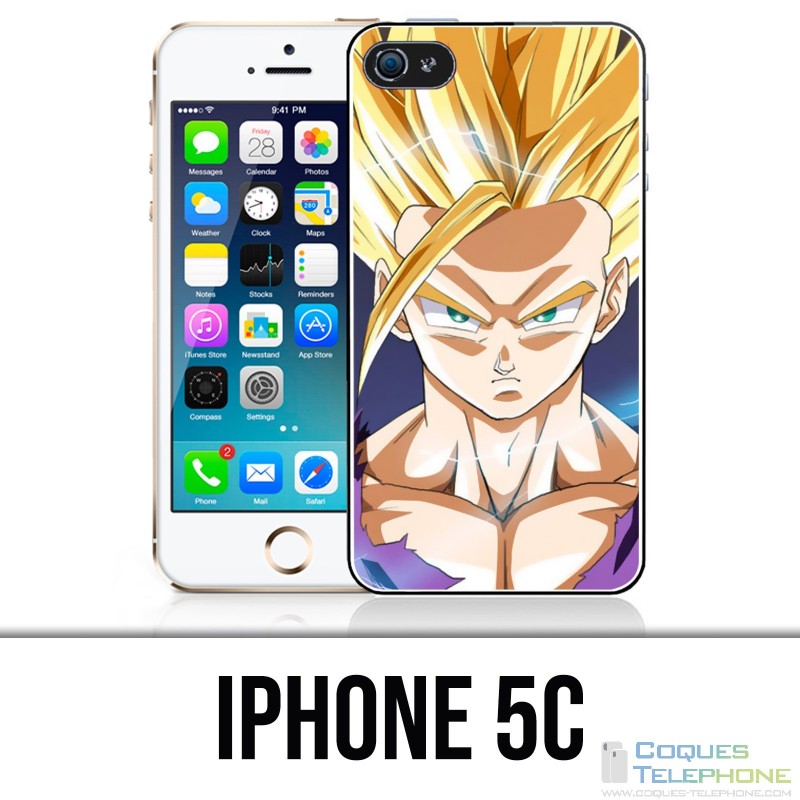 Coque iPhone 5C - Dragon Ball Gohan Super Saiyan 2