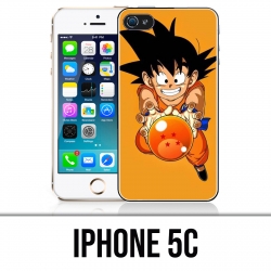 Coque iPhone 5C - Dragon Ball Goku Boule De Crystal