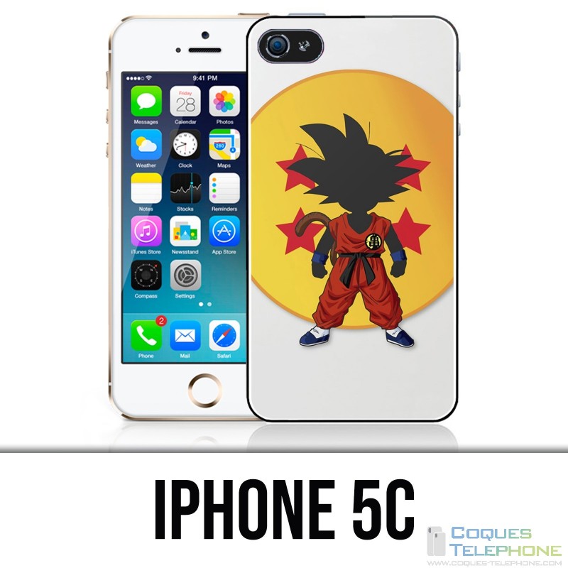Coque iPhone 5C - Dragon Ball Goku Boule