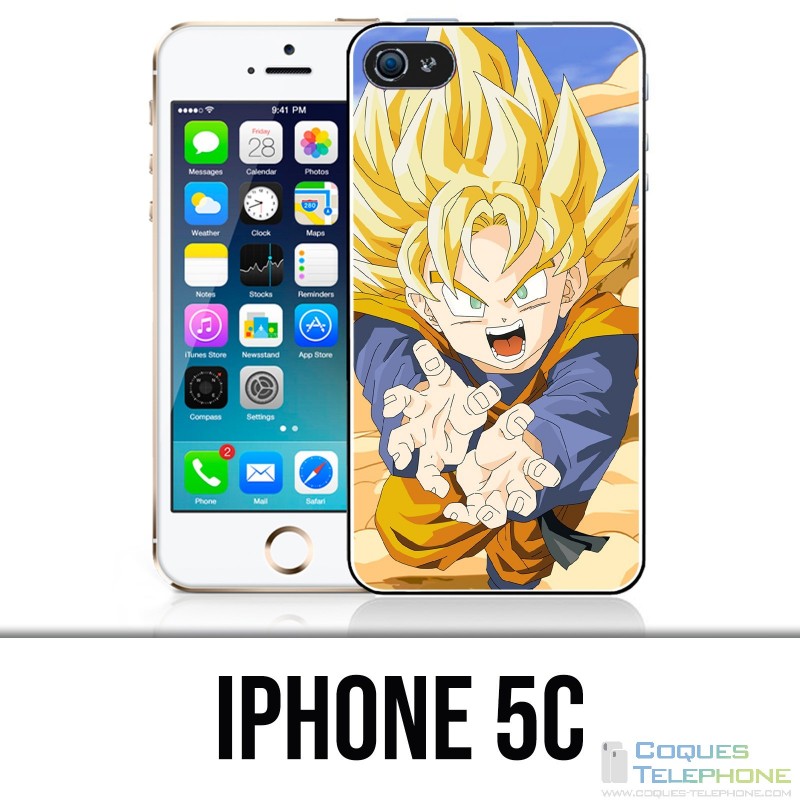 Coque iPhone 5C - Dragon Ball Son Goten Fury