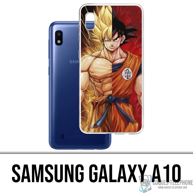 Case Samsung Galaxy A10 - Dragon Ball Goku Super Saiyan