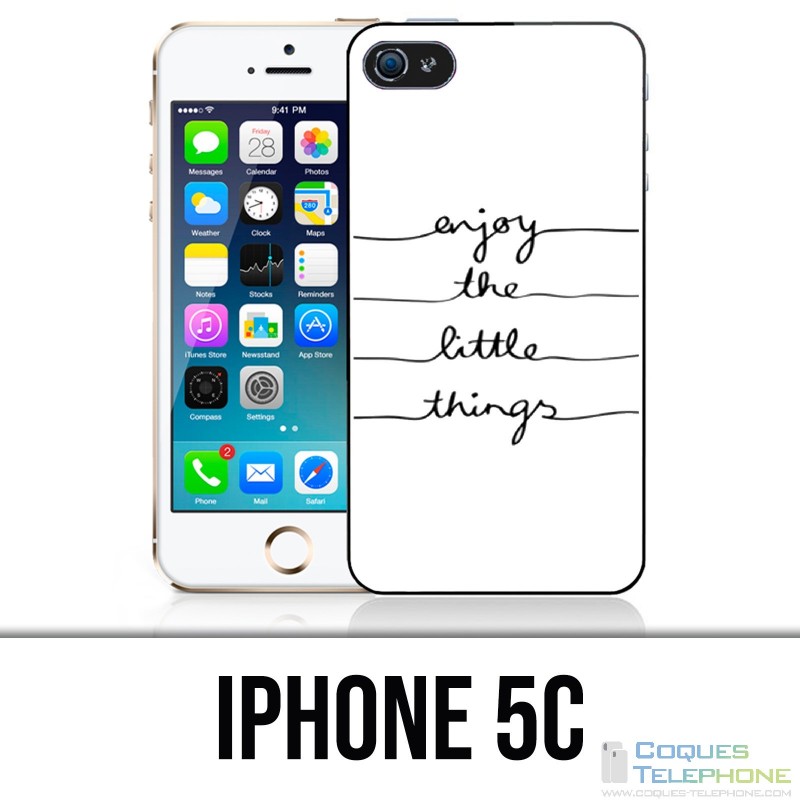 Funda iPhone 5C - Disfruta de pequeñas cosas