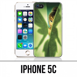 Coque iPhone 5C - Fée Clochette Feuille