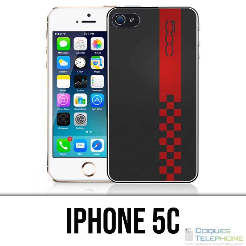 Coque iPhone 5C - Fiat 500